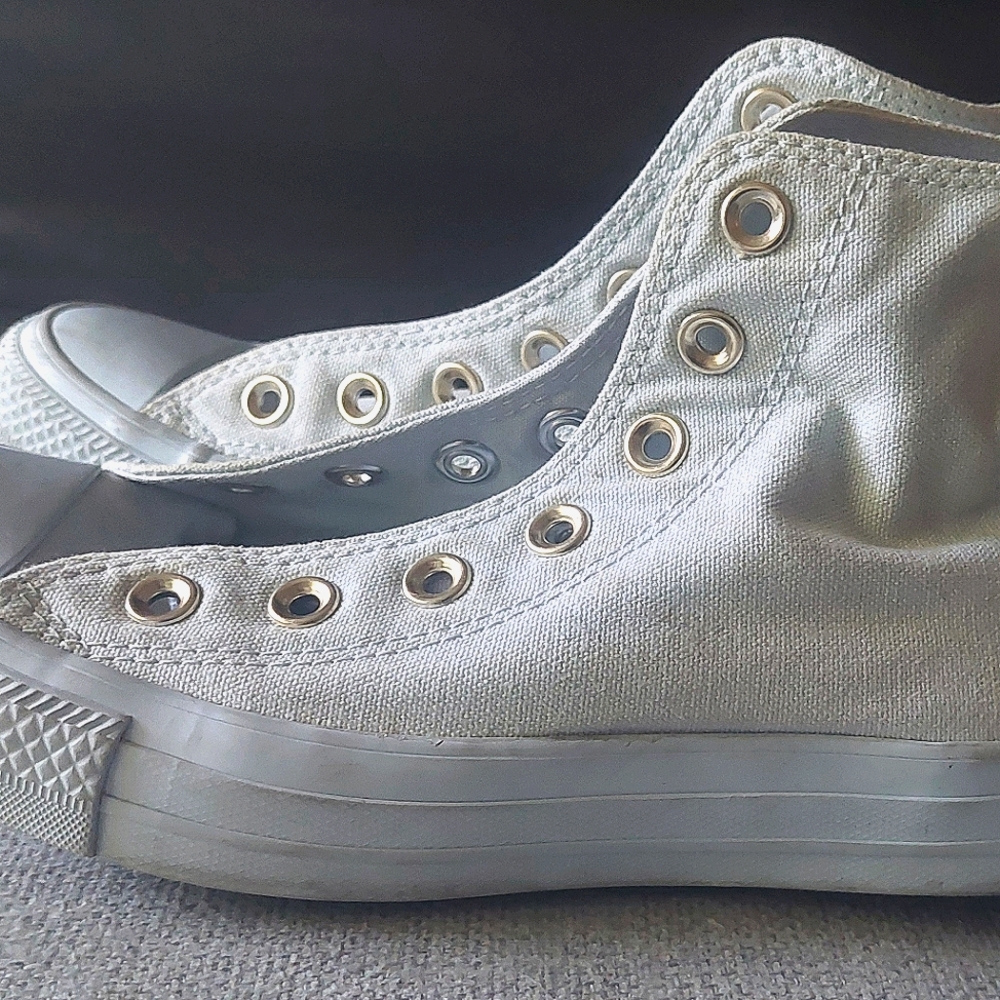 CONVERSE/ALL STAR Women's Gray High-Top Sneakers
